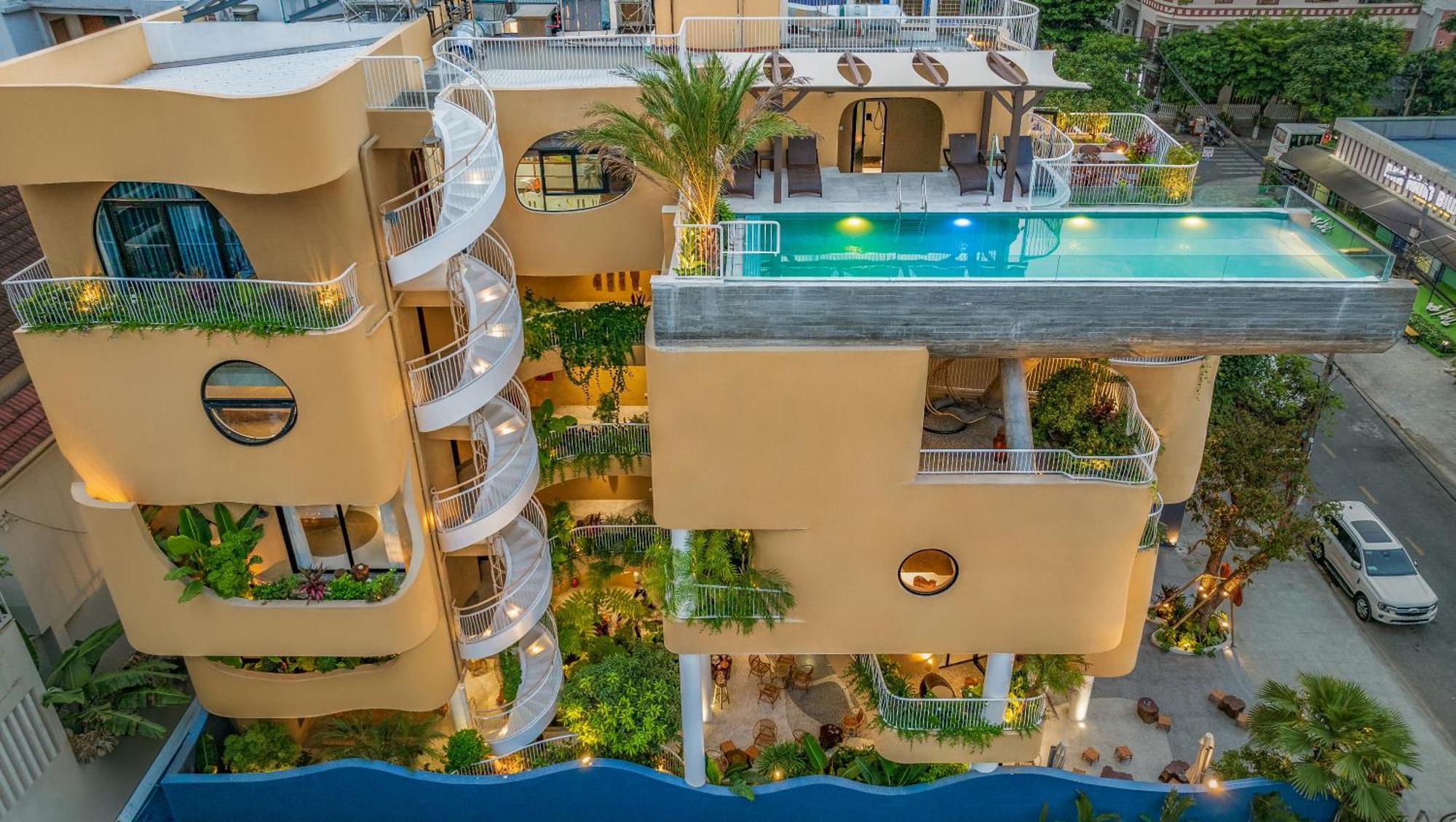 Saha Casa Boutique Hotel Дананг Екстер'єр фото